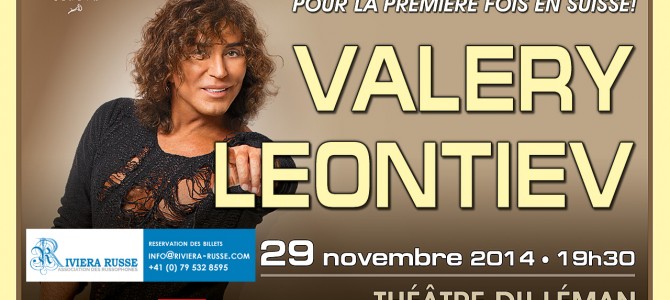 Valery LEONTIEV – Concert 29.11.2014
